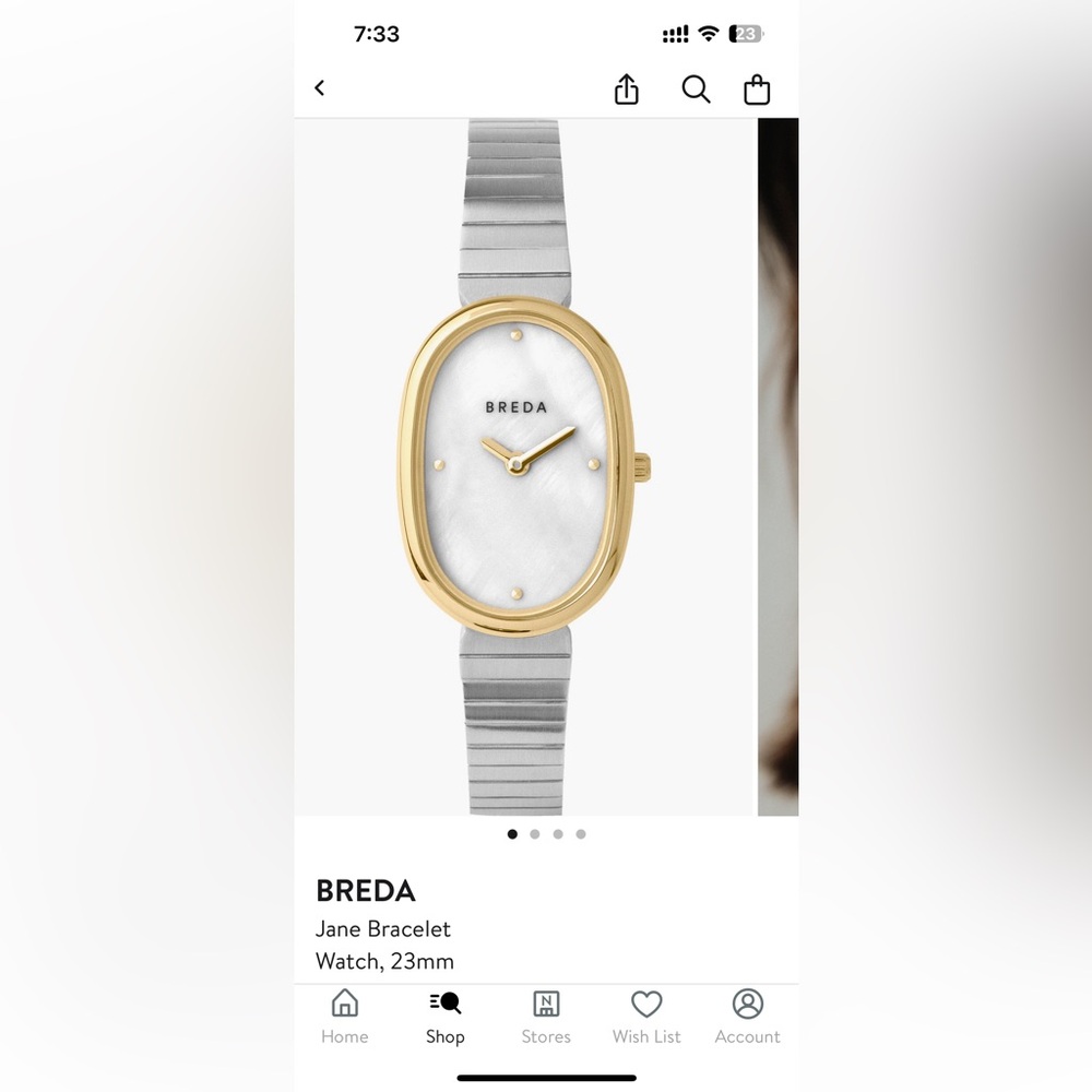 Breda Jane Bracelet watch 23mm